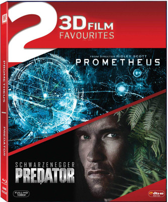 

PREDATOR (3D)+PROMETHEUS (3D)(3D Blu-ray English)
