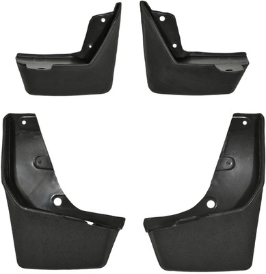 

Agastya Cars Front Mud Guard, Rear Mud Guard For Ford Ecosport 2015(Black)