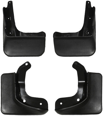 

Agastya Cars Front Mud Guard, Rear Mud Guard For Skoda Rapid 2015(Black)