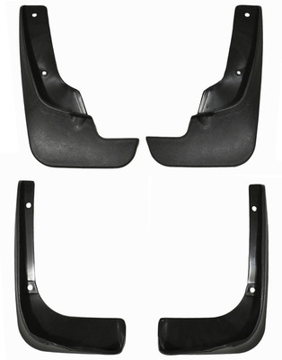 

Agastya Cars Front Mud Guard, Rear Mud Guard For Renault Go+ 2015(Black)