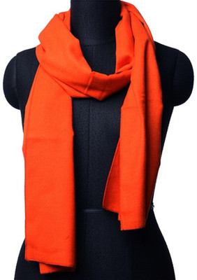 

Aepl Solid Women's Muffler, Orange
