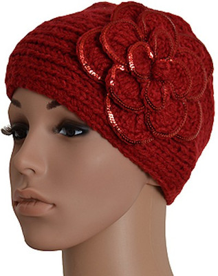 

Luxxuri Woven Women's Muffler, Red