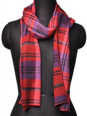 

Aepl Checkered Women's Muffler, Multicolor