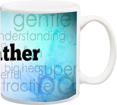 

ME&YOU Gift for Father/Daddy;giving gentle Dad special printed Ceramic Mug(325 ml), Multicolor
