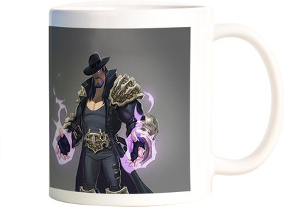 

Rangeele Inkers Undertaker Black magic Ceramic Mug(300 ml), Multicolor
