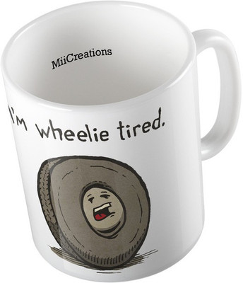 

MiiCreations MUG-W-00018 Ceramic Mug(325 ml), Multicolor