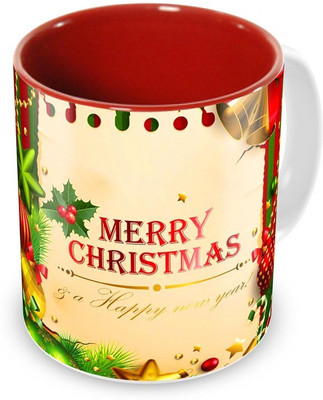 

Tuelip Beautiful Best Wishes Ceramic Mug(350 ml), Multicolor