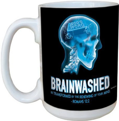 

Tree-Free Greetings Greetings lm44214 Be Transformed: Romans 12:2 Ceramic with Full-Sized Handle, 15-Ounce Ceramic Mug(60 ml), Multicolor
