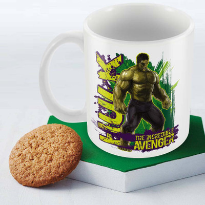 

Posterboy Hulk - The Incredible Officially Licensed (Pack Of 1) Ceramic Mug(350 ml), Multicolor