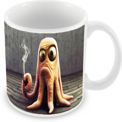 

Sleep Nature's SN-MG-804 Ceramic Mug(350 ml), Multicolor