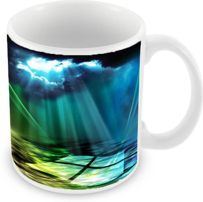 

Sleep Nature's SN-MG-589 Ceramic Mug(350 ml), Multicolor