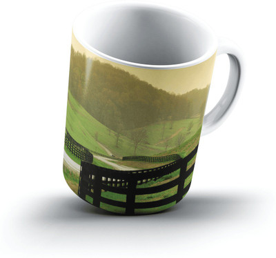 

Ucard Peaceful Countryside2577 Bone China, Ceramic, Porcelain Mug(325 ml)