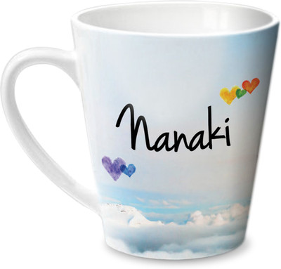 

Hot Muggs Simply Love You Nanaki Conical Ceramic Mug(350 ml)