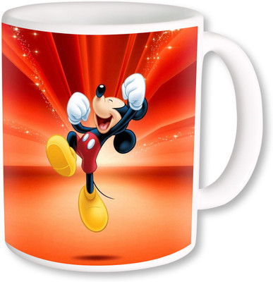 

Heyworlds baby mickey mouse Ceramic Mug(325 ml), Multicolor