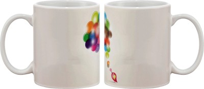 

Artifa Bird Blowing Bubbles Porcelain, Ceramic Mug(350 ml), Multicolor