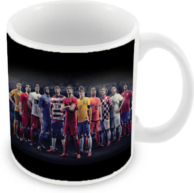 

Sleep Nature's SN-MG-1443 Ceramic Mug(350 ml), Multicolor