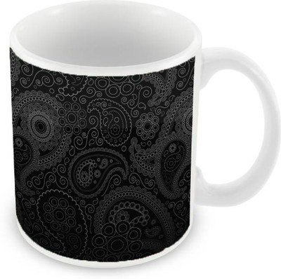 

Sleep Nature's SN-MG-2728 Ceramic Mug(350 ml), Black
