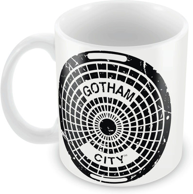 

Posterboy Gotham City (Officially Licensed) Ceramic Mug(350 ml), Multicolor