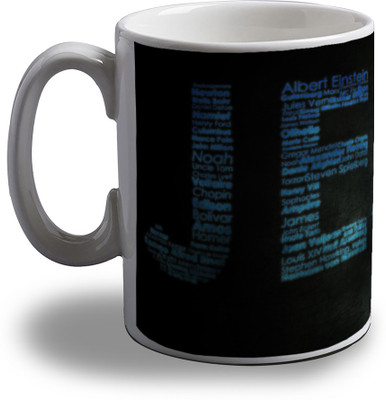 

Artifa Jesus Typography Amg1071 Porcelain, Ceramic Mug(350 ml), Multicolor