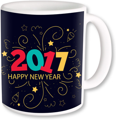 

Heyworlds new year gifts 0035 Ceramic Mug(325 ml), Multicolor