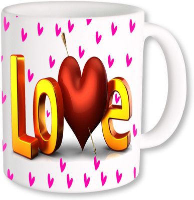 

PhotogiftsIndia happy valentine day 077 Ceramic Mug(325 ml), Multicolor