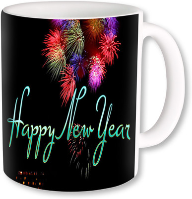 

PhotogiftsIndia happy new year 091 Ceramic Mug(325 ml)