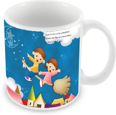 

Sleep Nature's SN-MG-1183 Ceramic Mug(350 ml), Multicolor