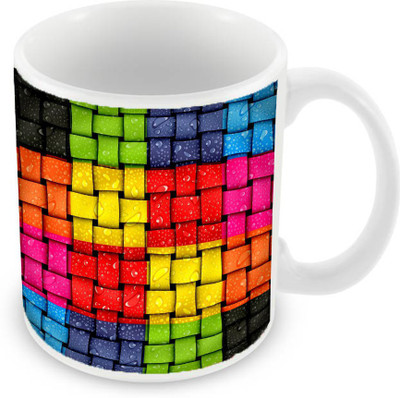 

Sleep Nature's SN-MG-174 Ceramic Mug(350 ml), Multicolor