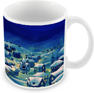 

Sleep Nature's SN-MG-1267 Ceramic Mug(350 ml), Blue