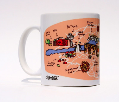 

Chumbak Ahmedabad Ceramic Mug, Multicolor