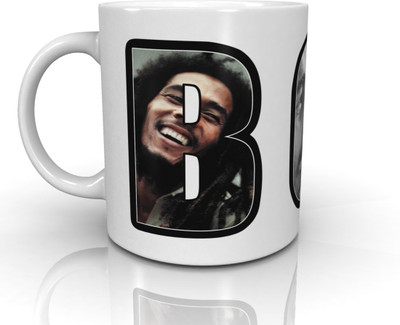

Bravado Bob Marley (Officially Licensed) Ceramic Mug(350 ml)