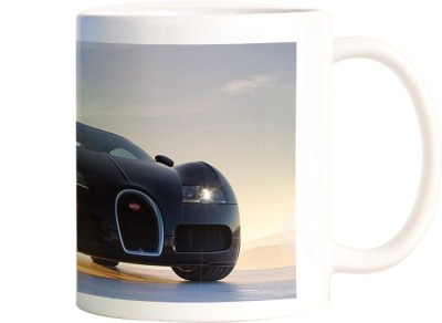 

Rangeele Inkers Bugatti veyron Ceramic Mug(300 ml), Multicolor