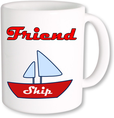 

PhotogiftsIndia Happy Friendship Day 106 Ceramic Mug(350 ml), Multicolor