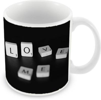 

Sleep Nature's SN-MG-2586 Ceramic Mug(350 ml), Black