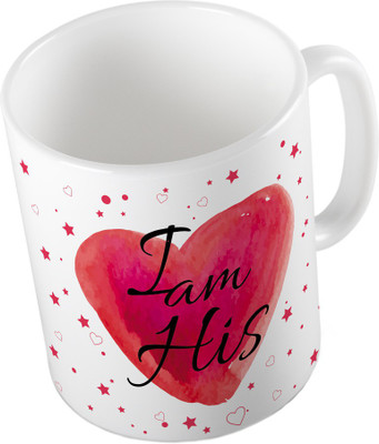 

Home India Designer Romantic Printed Coffee 635 Ceramic Mug(300 ml), White