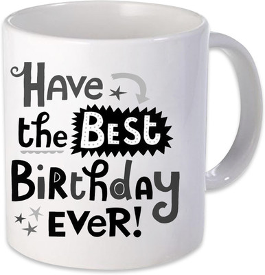 

Heyworlds have the best birthday gift Ceramic Mug(325 ml), Multicolor