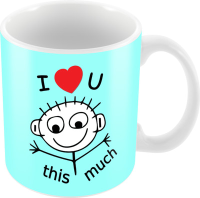 

Printelligent Valentine day coffee mug to your special one Ceramic Mug(330 ml), Multicolor
