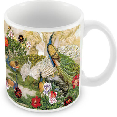 

Sleep Nature's SN-MG-313 Ceramic Mug(350 ml), Multicolor