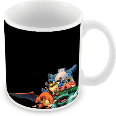 

Sleep Nature's SN-MG-2309 Ceramic Mug(350 ml), Multicolor