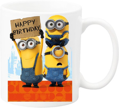 

TeddyMaddy Happy Birthday Ceramic Mug(350 ml)