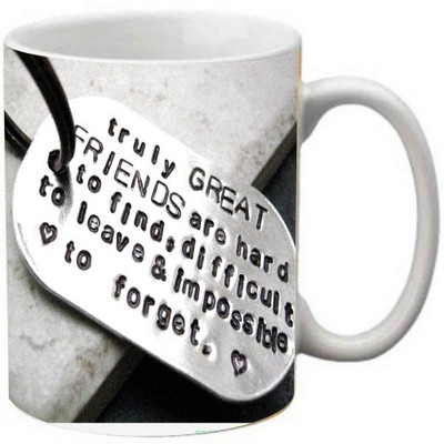 

Maison N Mode Truly Great Coffee Ceramic Mug(330 ml), Multicolor