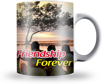 

Presto Friendship Day Gifting Your Friends Ceramic Mug(330 ml), White