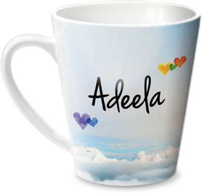 

Hot Muggs Simply Love You Adeela Conical Ceramic Mug(350 ml)