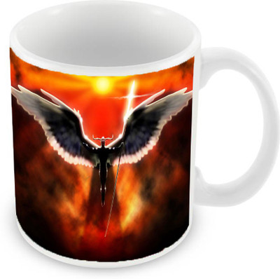 

Sleep Nature's SN-MG-760 Ceramic Mug(350 ml), Red