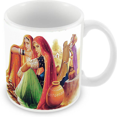 

Sleep Nature's SN-MG-348 Ceramic Mug(350 ml), Multicolor