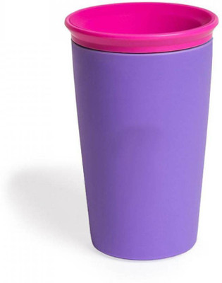 

GoodsBazaar Wow Cup for Kids Innovative 360 Spill Free Drinking Cup Plastic Mug(200 ml), Multicolor
