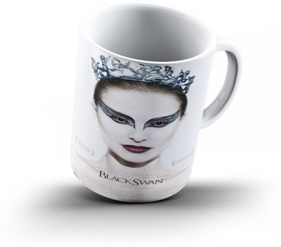 

Ucard Black Swan2 Bone China, Ceramic, Porcelain Mug(325 ml), Multicolor