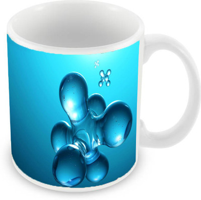 Sleep Nature's SN-MG-716 Ceramic Mug(350 ml), Blue