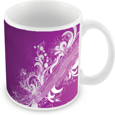 

Sleep Nature's SN-MG-1123 Ceramic Mug(350 ml), Purple