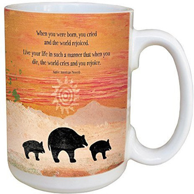 

Tree-Free Greetings Greetings 45627 Angi and Silas When You Were Born Ceramic with Full-Sized Handle, 15-Ounce Ceramic Mug(60 ml), Multicolor